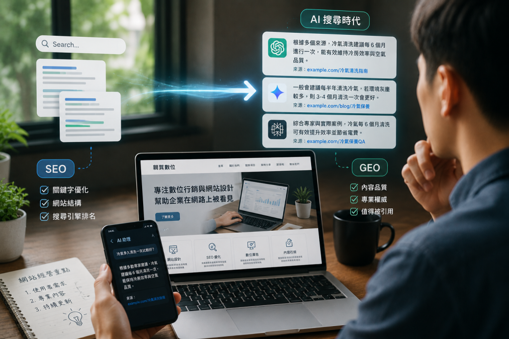 AI正在改變搜尋方式，不代表SEO消失了