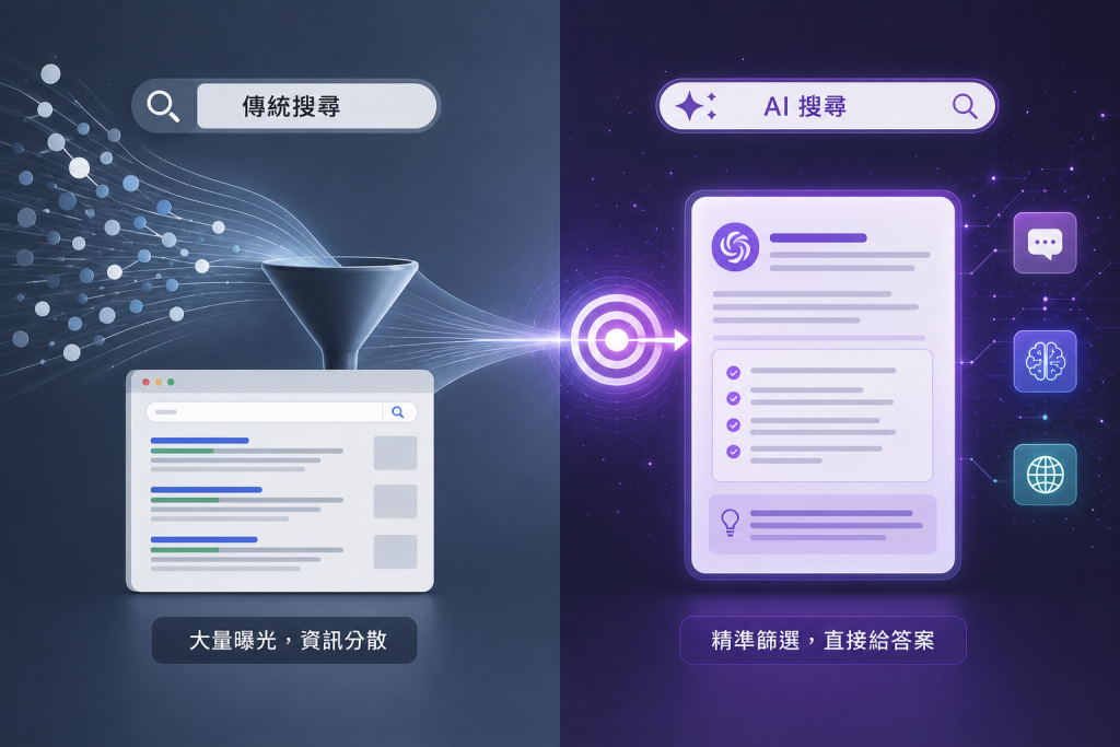 Google與AI搜尋，正在改變流量結構